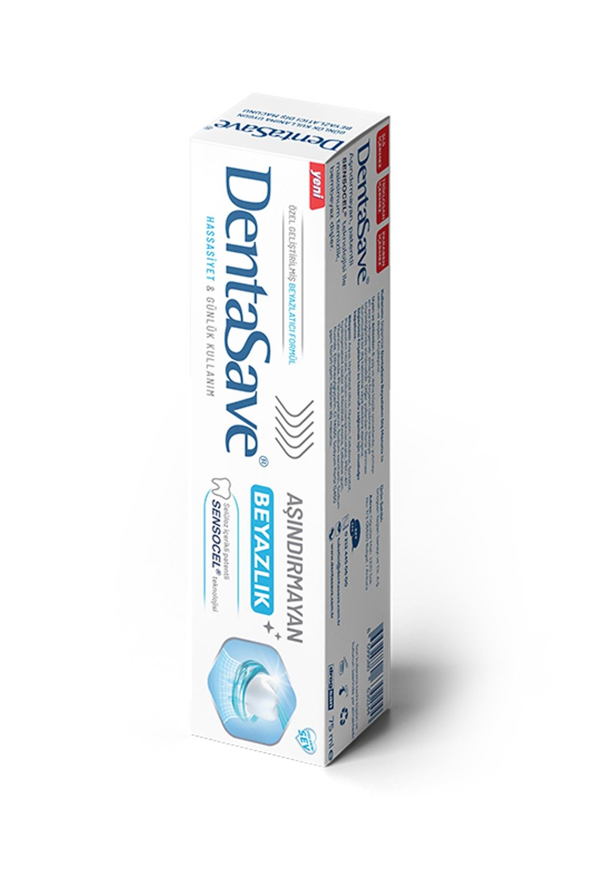 DENTASAVE ASINDIRMAYAN BEYAZLIK DIS MACUNU 75ML