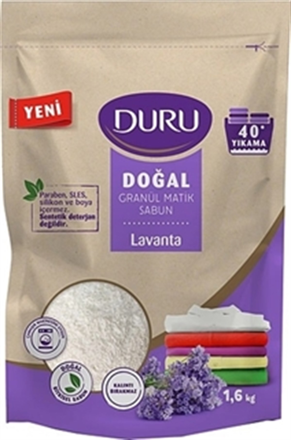 DURU GRANUL SABUN  LAVANTA 1,6 KG