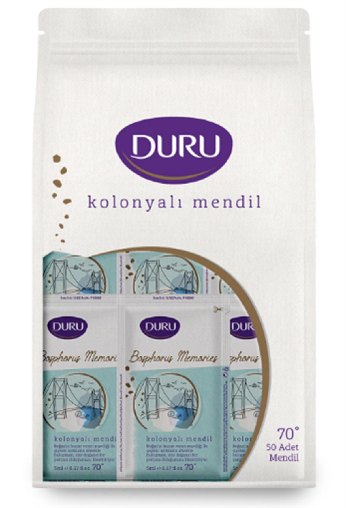 DURU KOLANYALI MENDİL BSPH MEM50-16 PAK