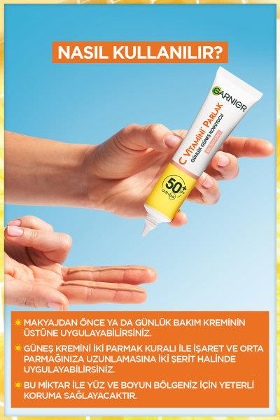 GA.SKIN VİTAMİN C ISILTI YÜZ KREMİ SPF