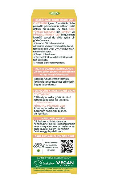 GA.SKIN VİTAMİN C ISILTI YÜZ KREMİ SPF