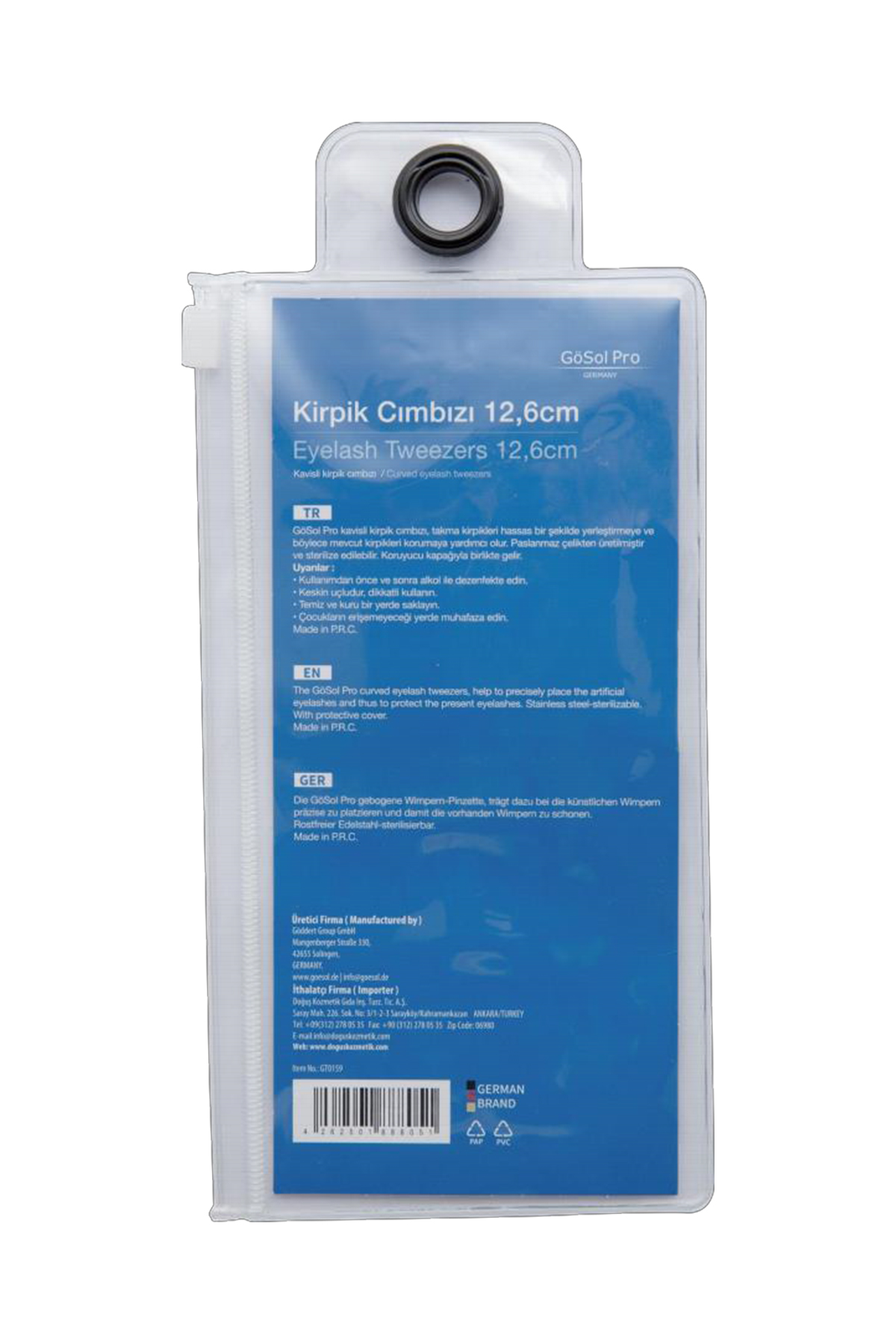 Gösol Kirpik Cımbızı (12.6 cm) - 159