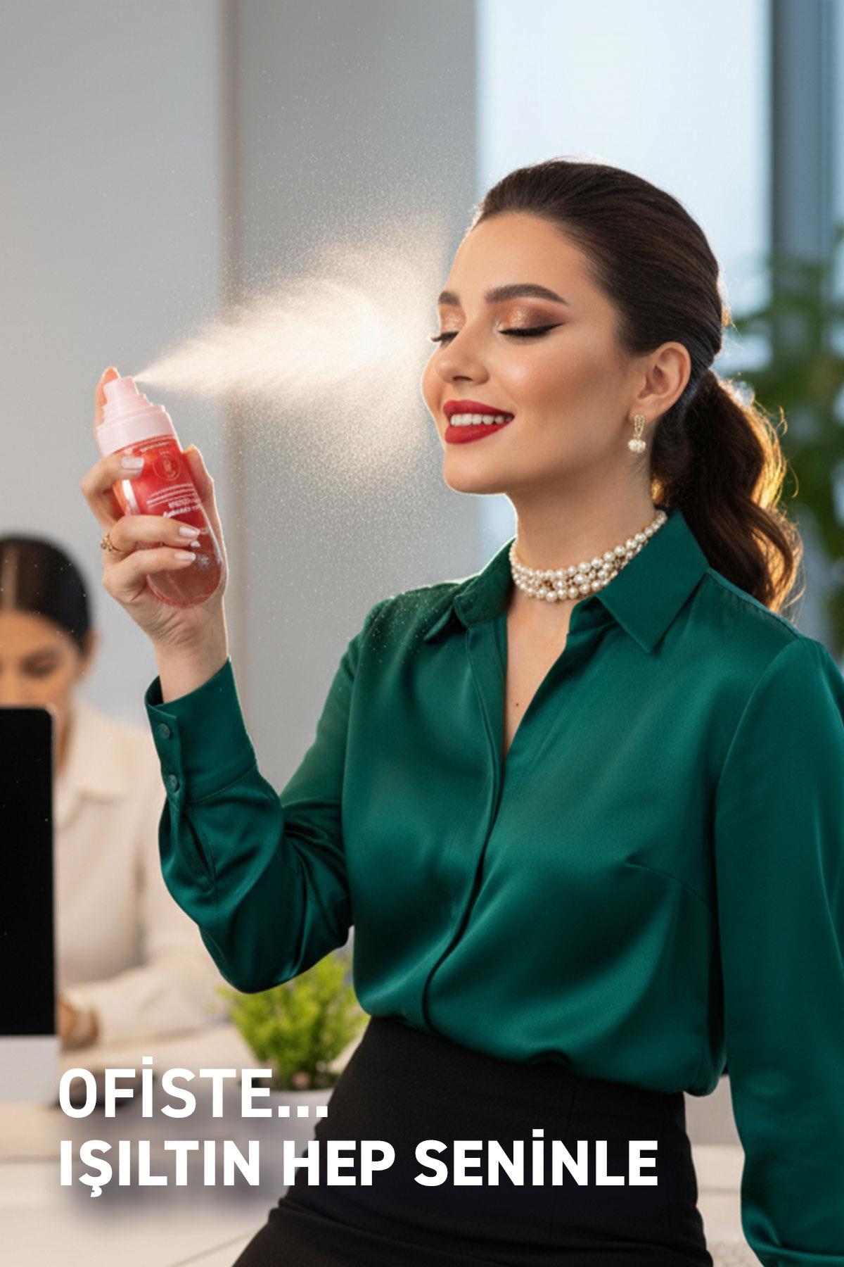 Güçlü Dolgunlaştırıcı Mist Serum, Makyaj Altına/Üstüne, 80 ml