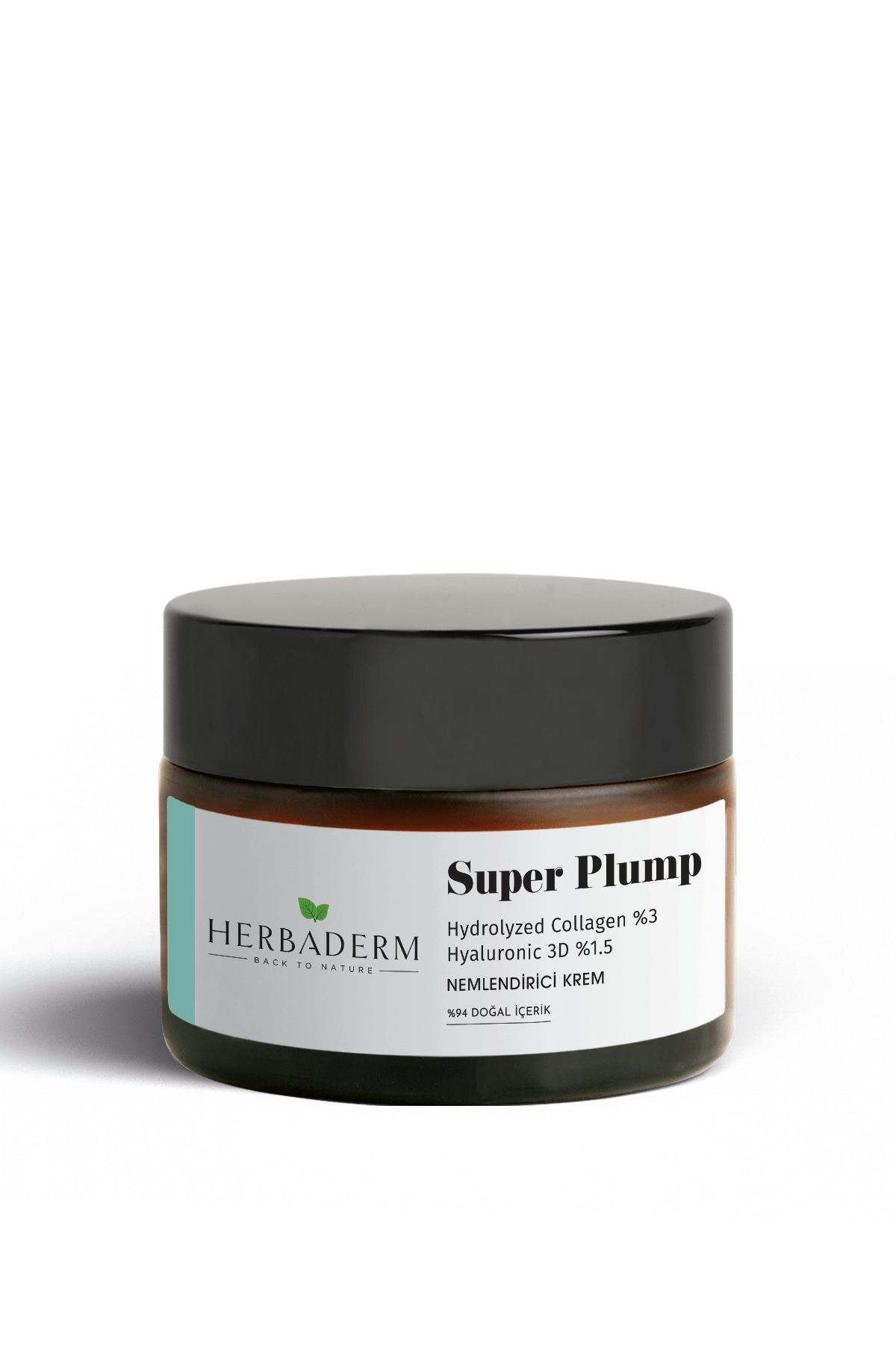 Herbaderm Dolgunlaştırıcı, Kırışıklık Karşıtı Nemlendirici Krem SUPER PLUMP Hydrolize Kolajen %3+ Hyaluronik 3D %1.5 %94 Doğal İçerik
