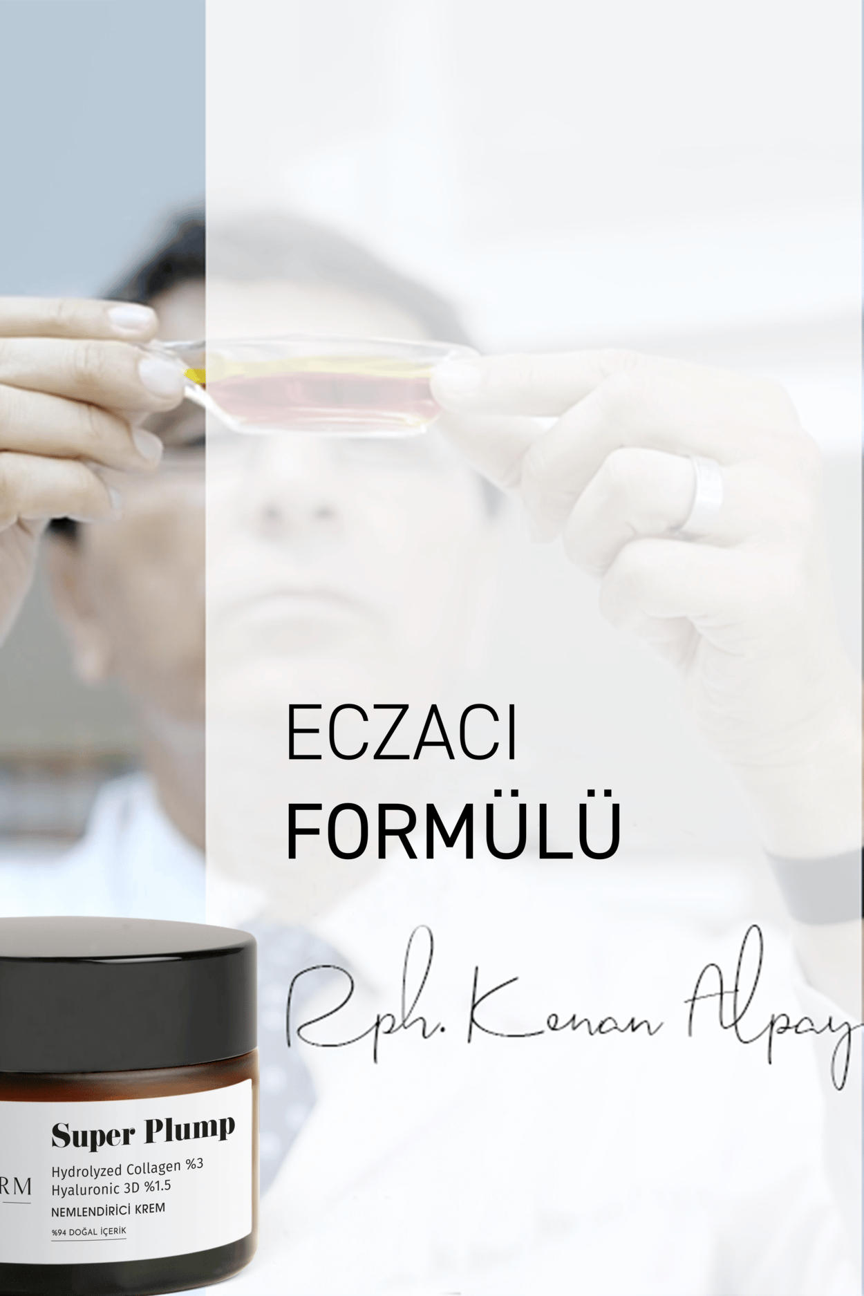 Herbaderm Dolgunlaştırıcı, Kırışıklık Karşıtı Nemlendirici Krem SUPER PLUMP Hydrolize Kolajen %3+ Hyaluronik 3D %1.5 %94 Doğal İçerik