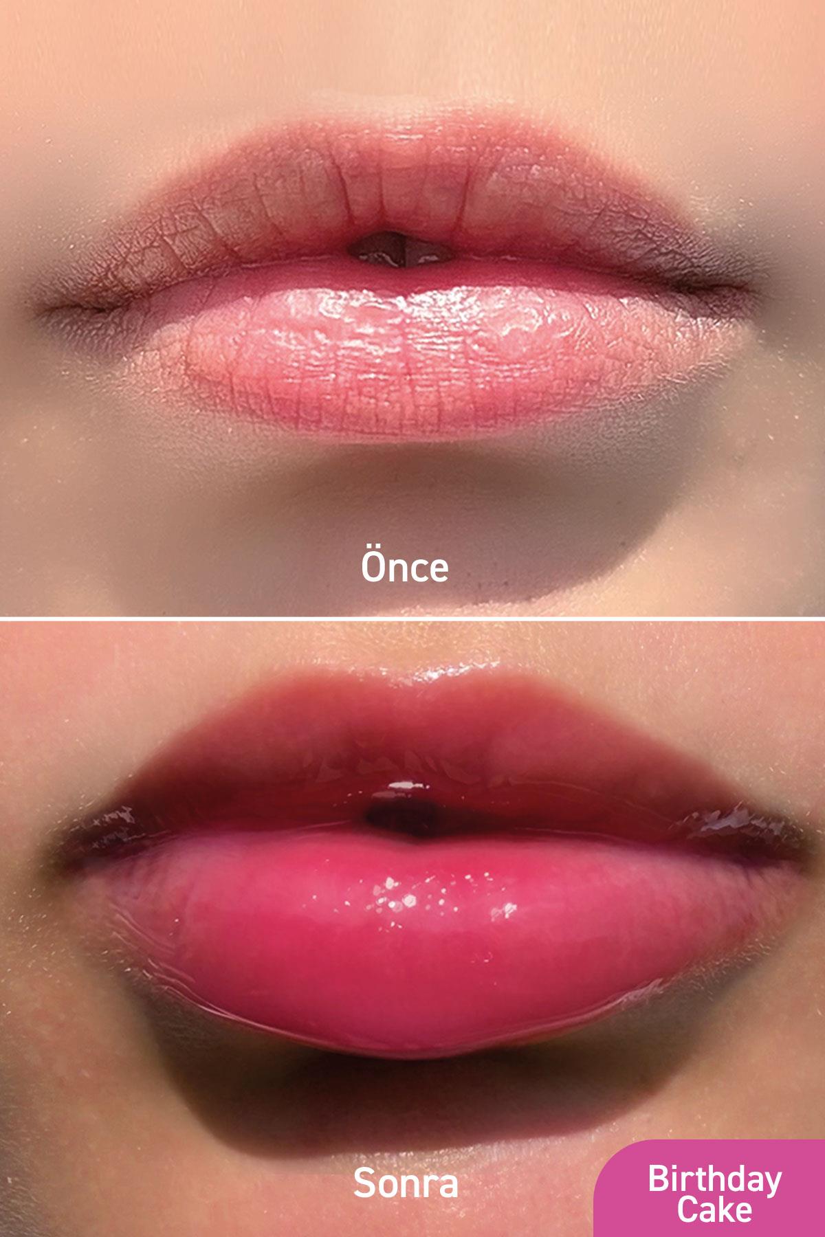 HERBADERM LIP SHINE BALM BIRTHDAY CAKE