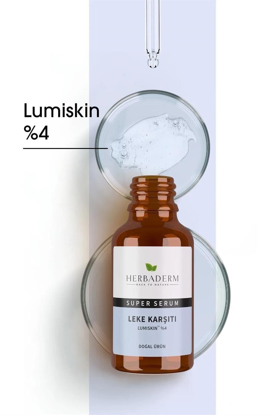 Herbaderm Süper Serum (Lumiskin %4) Leke Karşıtı 30 Ml