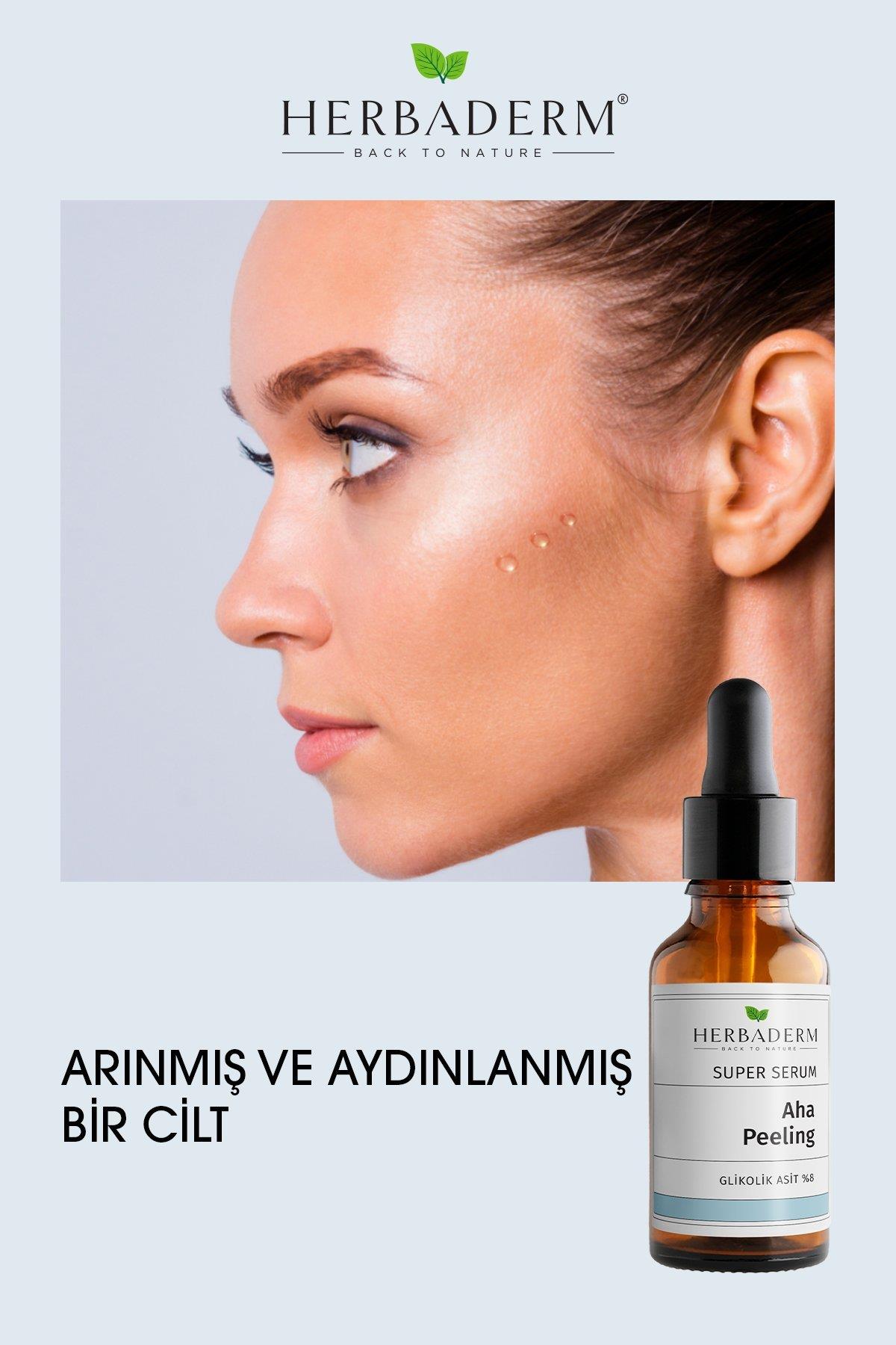 Herbaderm Superserum Aha Peeling (GLİKOLİK ASİT %8) 30 ML