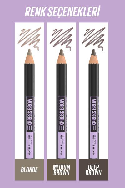 Maybelline New York Express Brow Shaping Pencil - Medium Brown