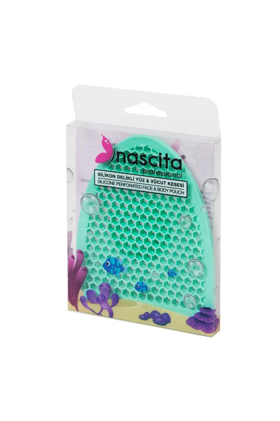 Silikon delikli yüz ve vücut kesesi