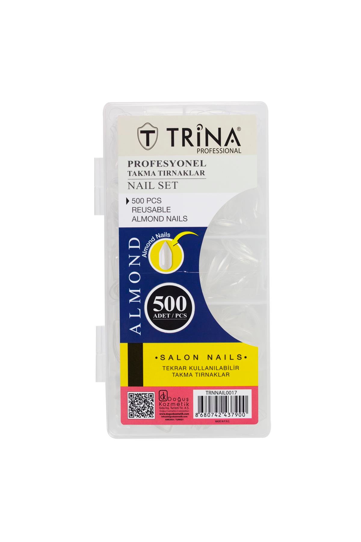 Takma Tırnak 500 ‘lü Kutulu  (Almond )