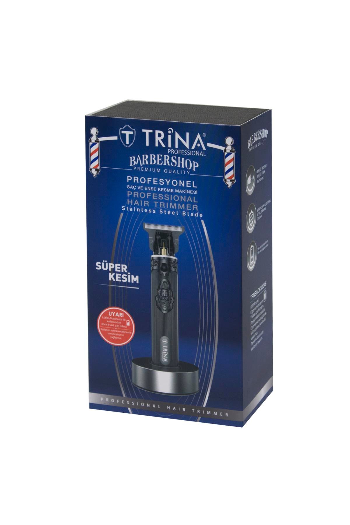 TRINA KURUKAFA SAÇ VE ENSE KESME MAKINESI