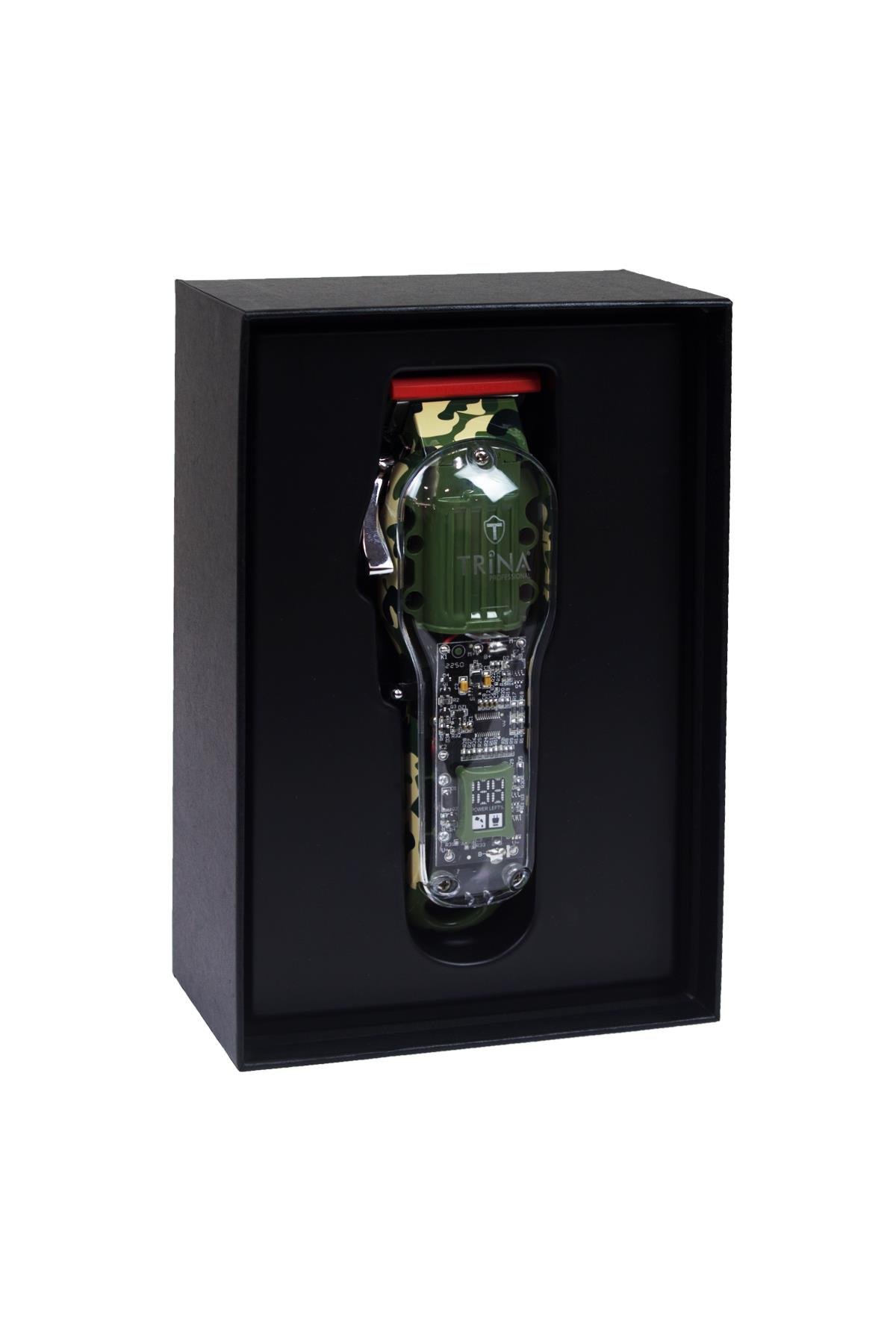 Trina Saç Kesme Makinesi Kamuflaj Desenli - 55