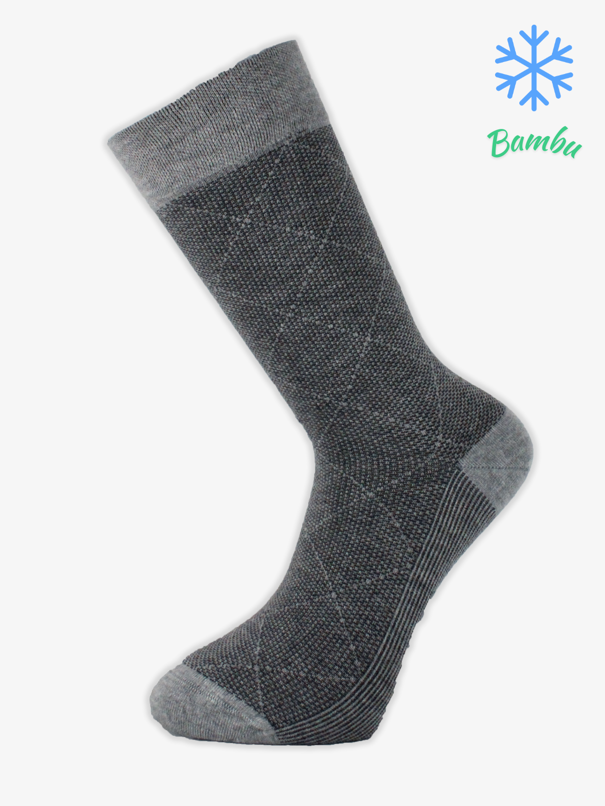 17637PRO FABRİKAAvşar Bamboo Kışlık Soket Rahat Erkek 12'li Çorap