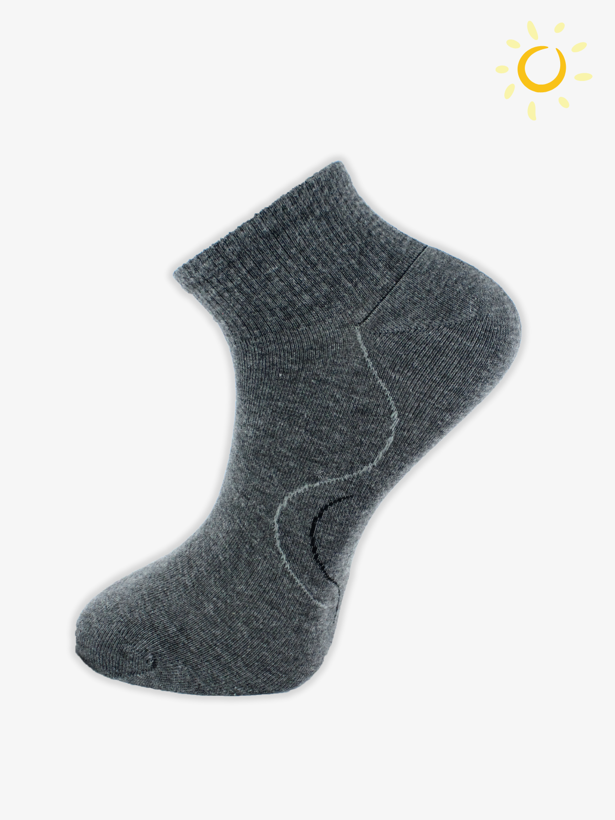 10567PRO FABRİKABumerang Penye Patik Yazlık Pamuklu Rahat Erkek Çorabı 12'li