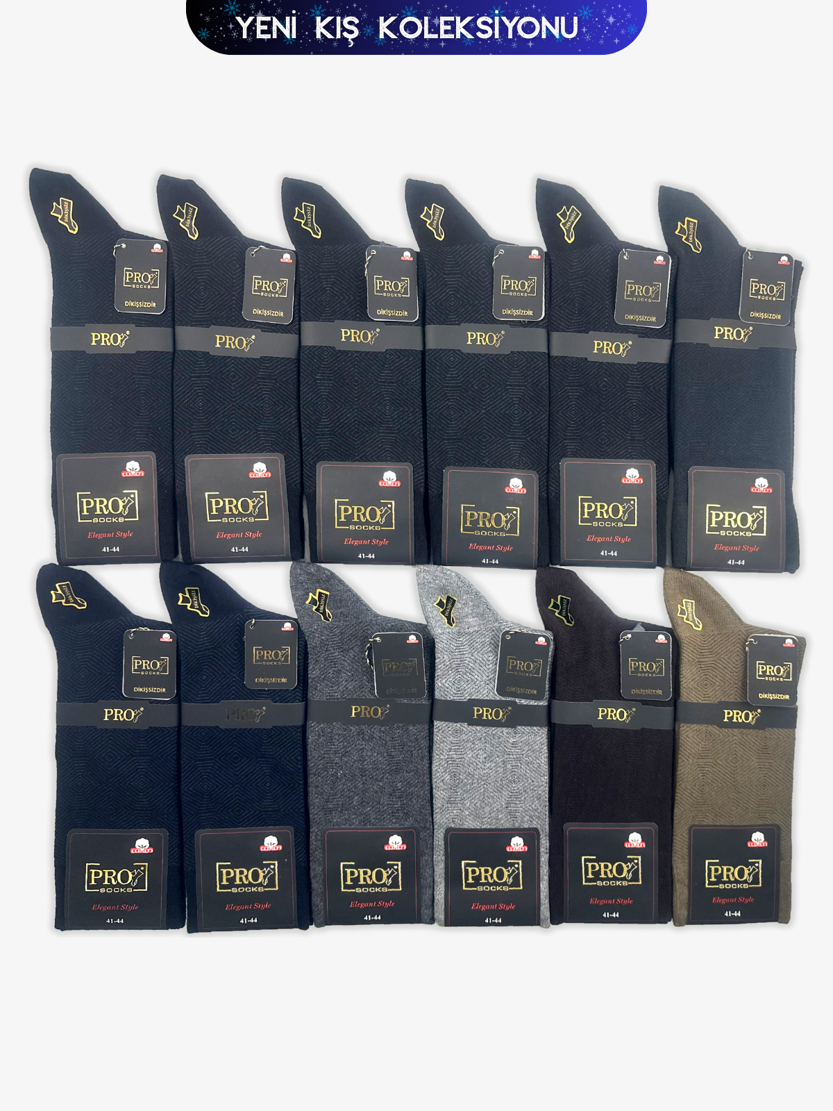 16648PRO FABRİKAOrsay Compact Pamuk Kışlık Soket Rahat  Erkek 12'li Çorap