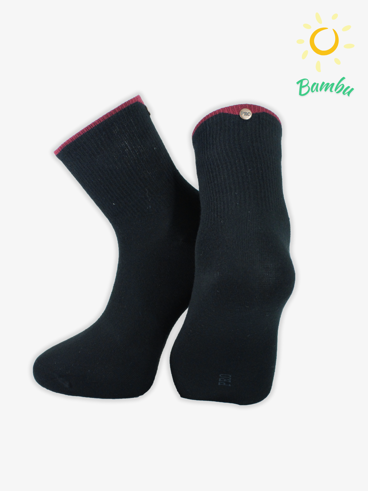 10839PRO FABRİKAPres Bamboo Patik Yazlık Pamuklu Rahat Erkek Çorabı 12'li