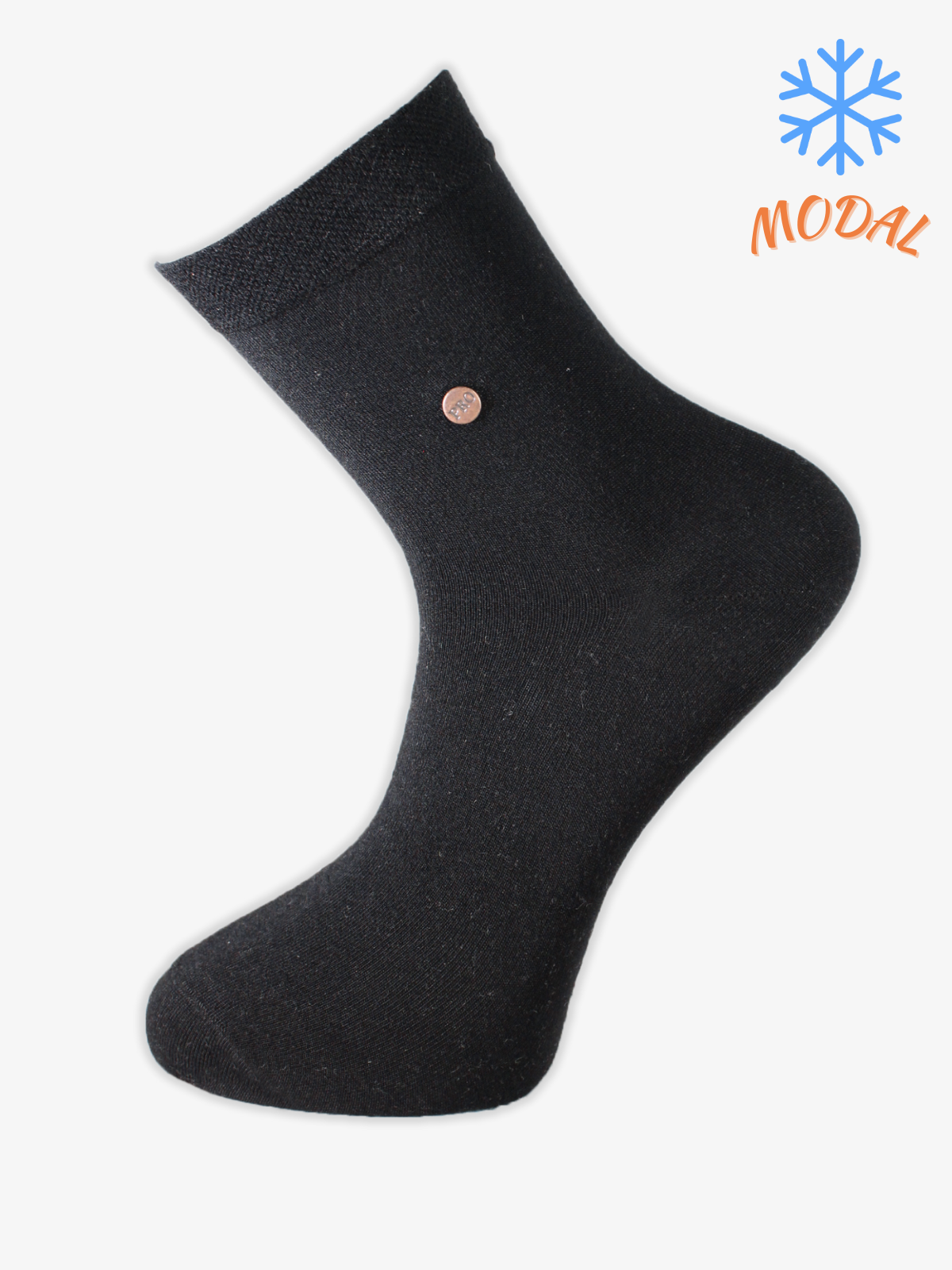 18454PRO FABRİKASarıçam Modal Kışlık Kısakonç Rahat Erkek 12'li Çorap