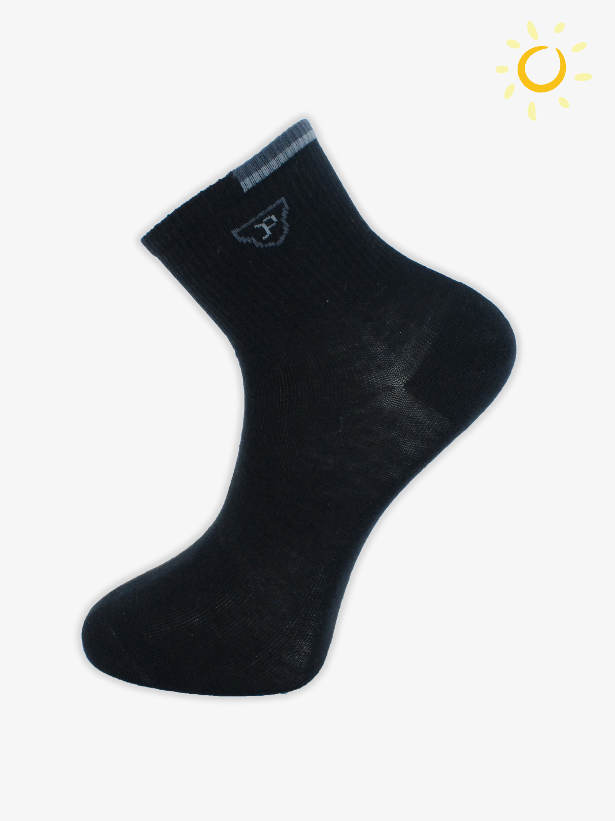 10566PRO FABRİKAYelken Penye Patik Yazlık Pamuklu Rahat Erkek Çorabı 12'li