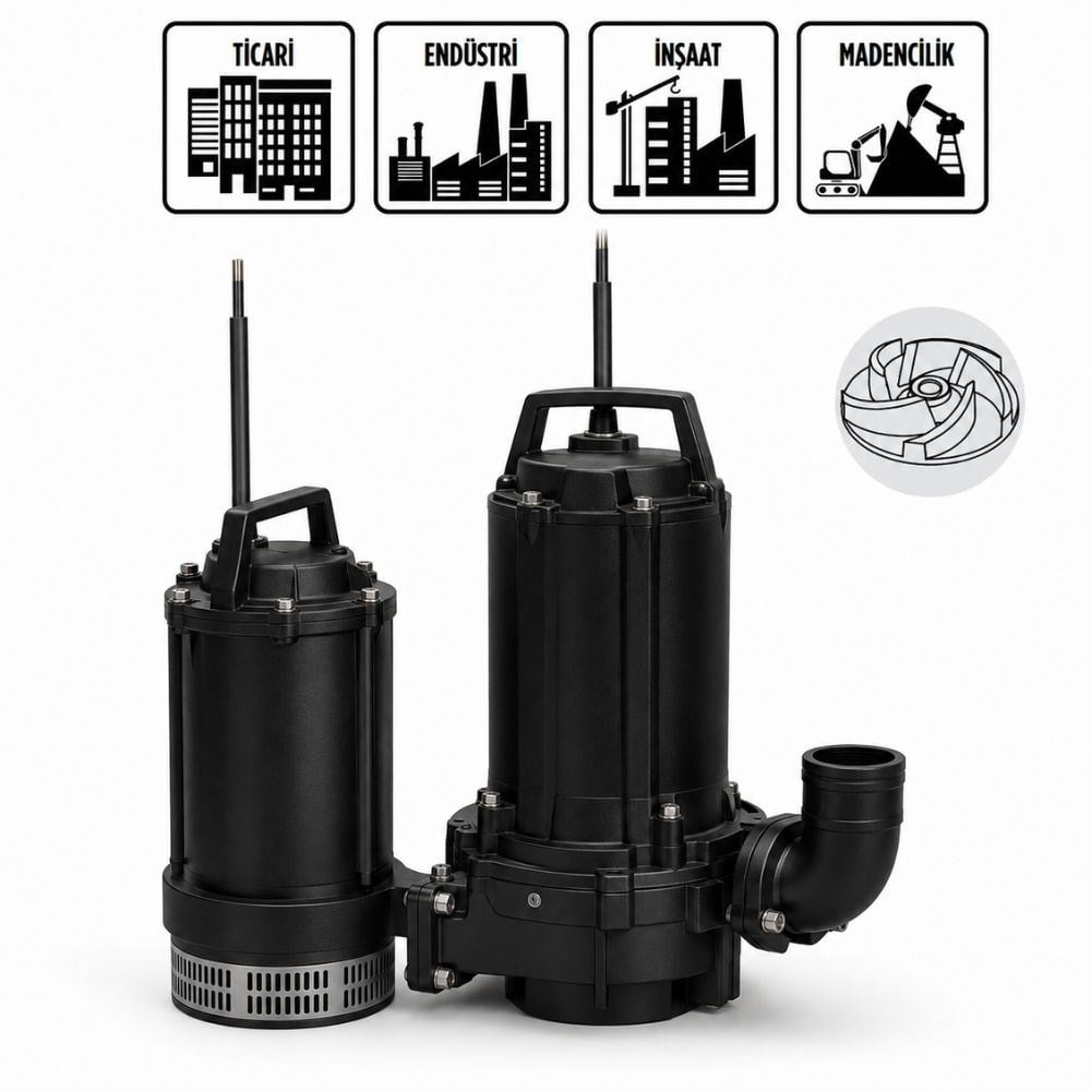 Franklin Electric 50FDP-52-1,4M-G Keson Kuyu Pompa 1,9 HP 14,3 MSS