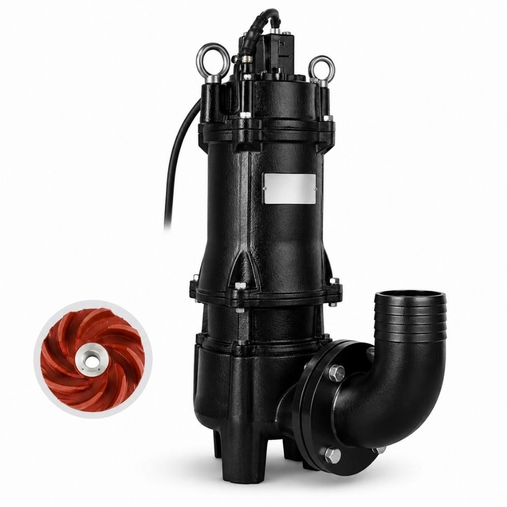 İMPO 80WQX 50-15-5.5 Su Seviye Flatörü 7,5 HP 21 MSS