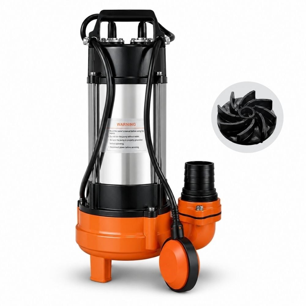 İMPO F-1500AF Bıçaklı Dalgıç Pompa 2 HP 19 MSS