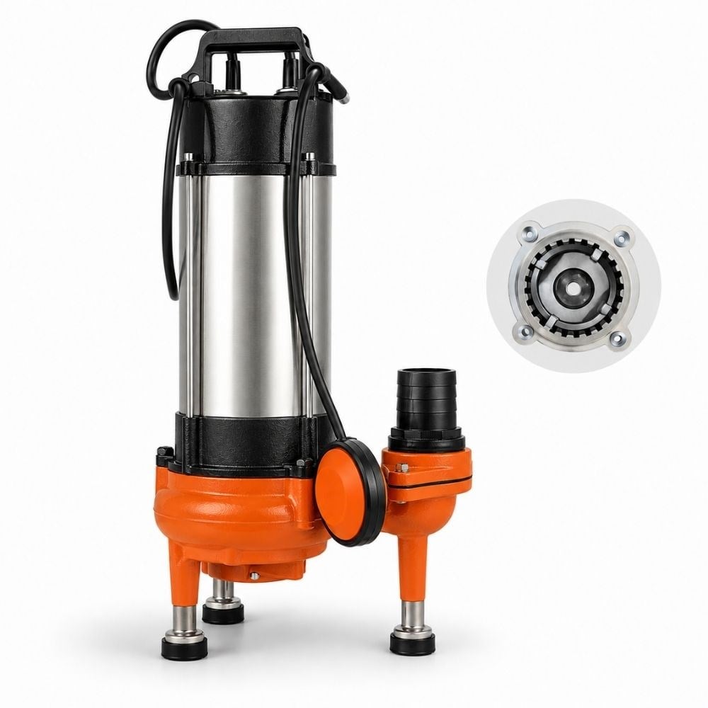 İMPO FC-1500AF Bıçaklı Dalgıç Pompa 2 HP 18 MSS
