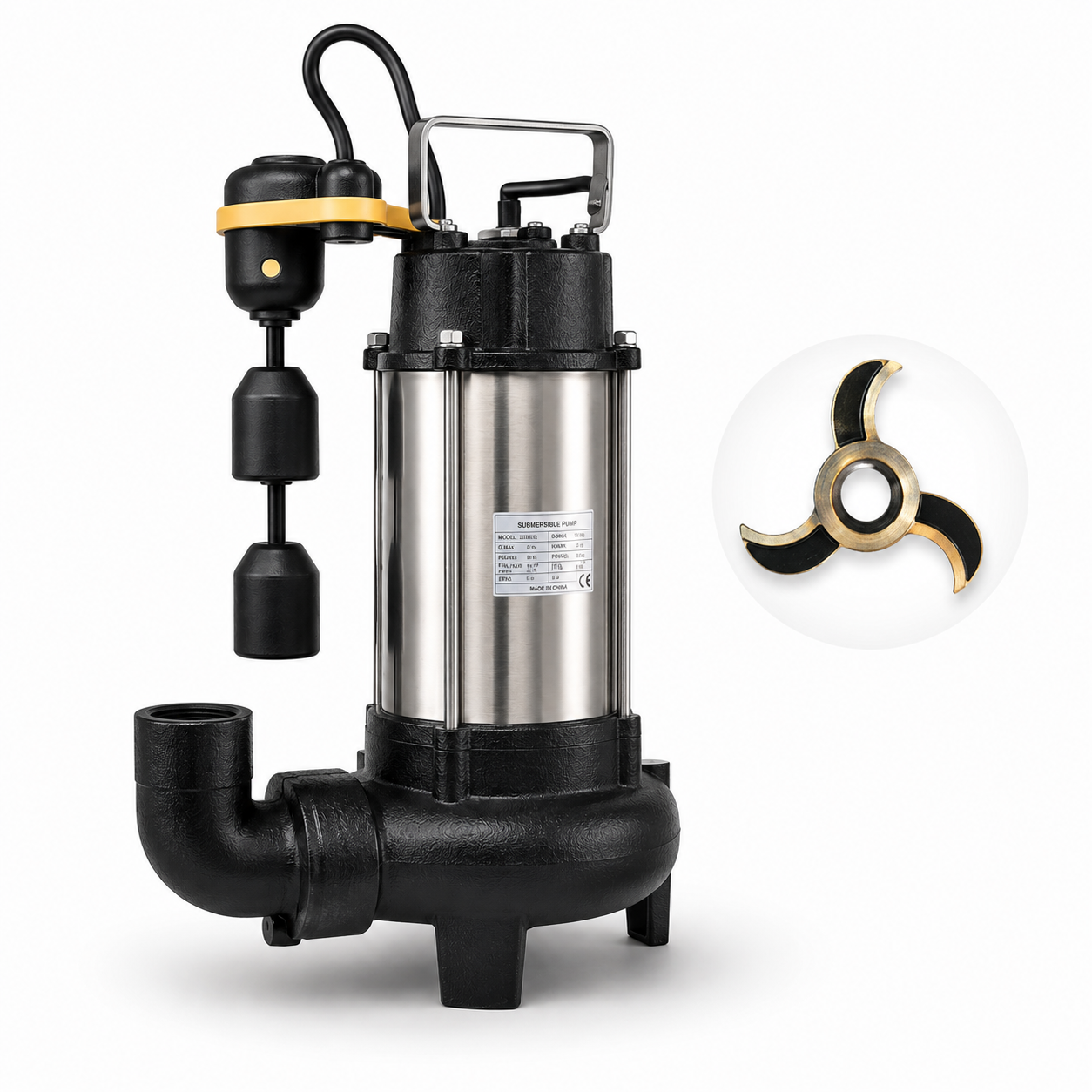 İMPO V1300DFA Su Seviye Flatörü 1,8 kW 220 HP
