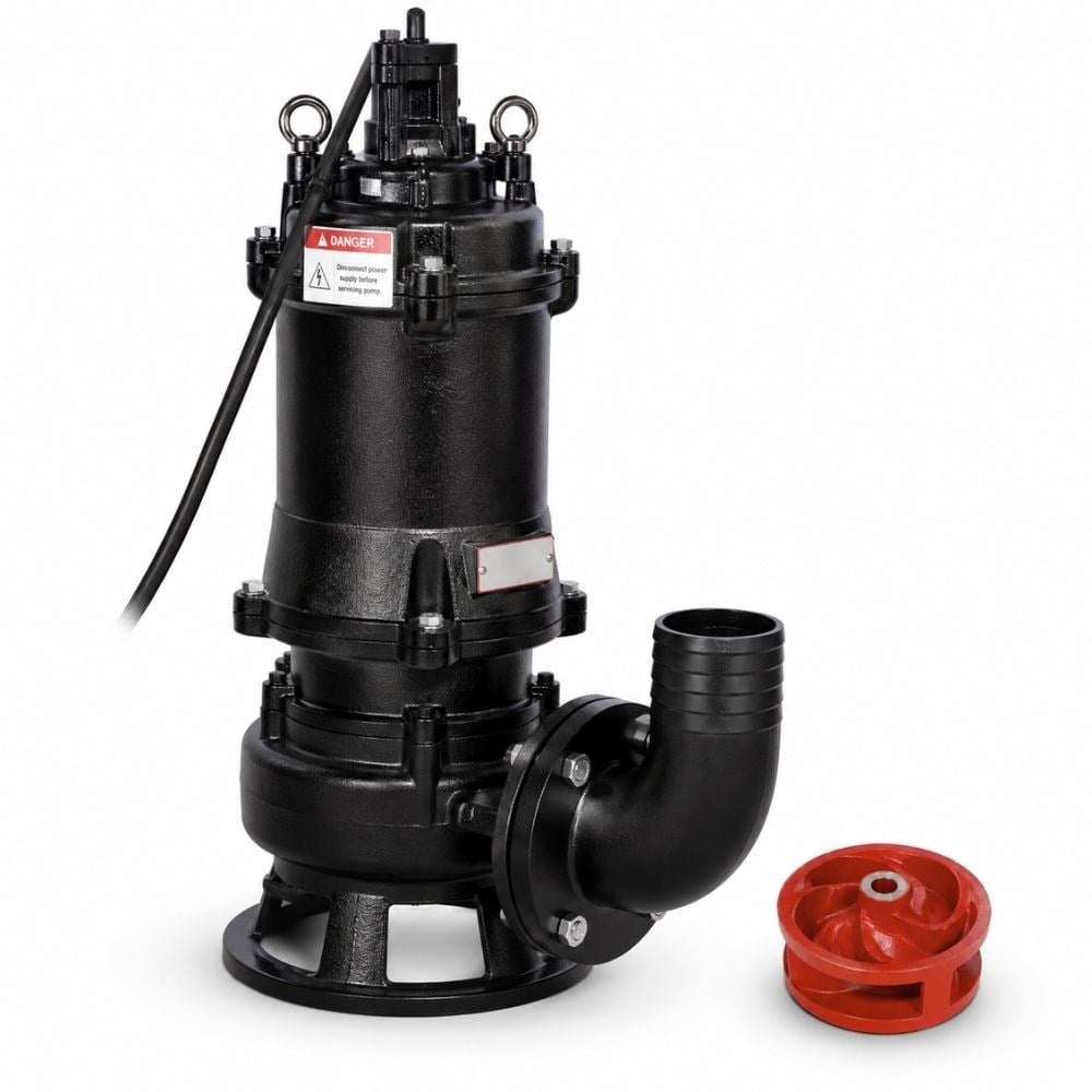 İMPO WQ 65-12-5.5 QG Bıçaklı Dalgıç Pompa 7,5 HP 380V 25 MSS