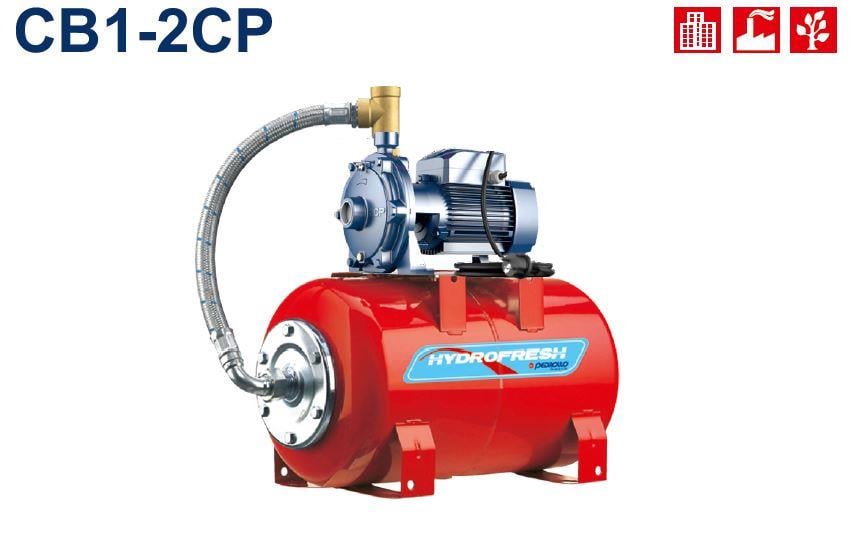 pedrollo CB1-2CPm 25 / 130N tek pompalı paket hidrofor