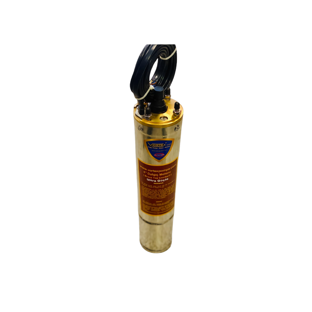 Vortex VRM 075 Bronz Yağ Çemberli Dalgıç Pompa
