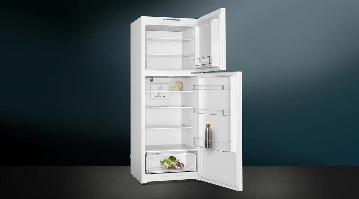 SIEMENS KD55NNWF1N iQ300 Üstten Donduruculu Buzdolabı 186 x 70 cm Beyaz