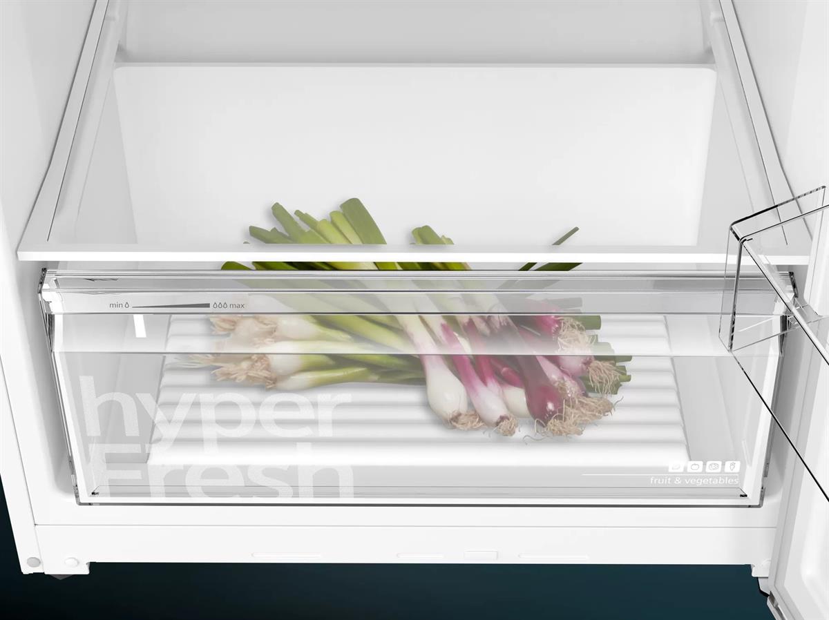 SIEMENS KD55NNWF1N iQ300 Üstten Donduruculu Buzdolabı 186 x 70 cm Beyaz