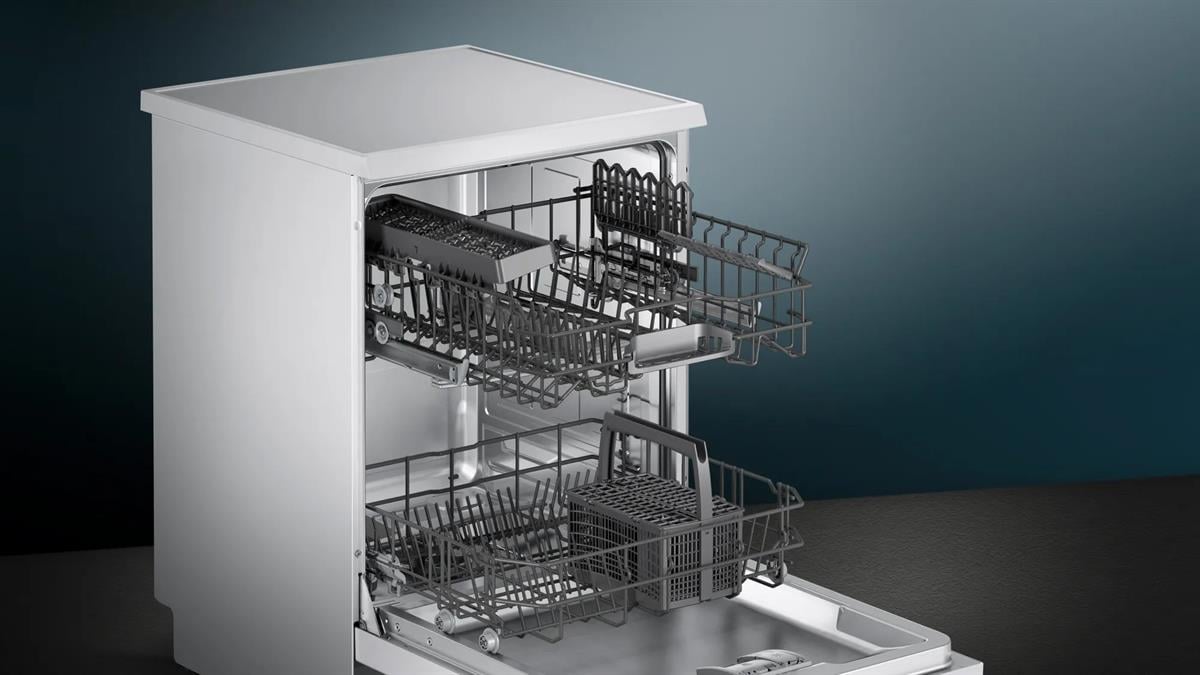 SIEMENS SN234W01DT iQ300 Solo Bulaşık Makinesi 60 cm Beyaz