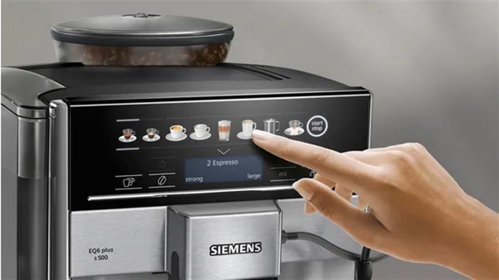 SIEMENS TE655203RW Tam Otomatik Kahve Makinesi EQ6 plus s500 Morning haze