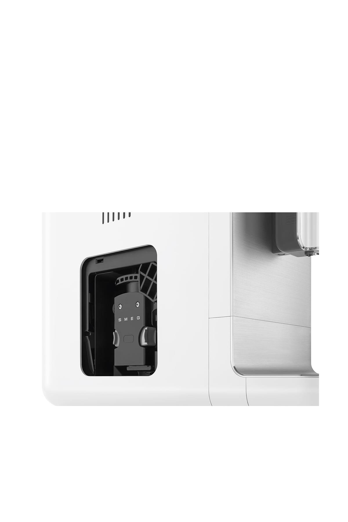 SMEG 50'S Style BCC02 Espresso Otomatik Kahve Makinesi Mat Beyaz