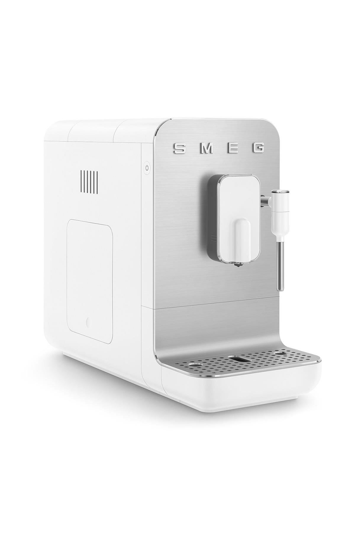 SMEG 50'S Style BCC02 Espresso Otomatik Kahve Makinesi Mat Beyaz