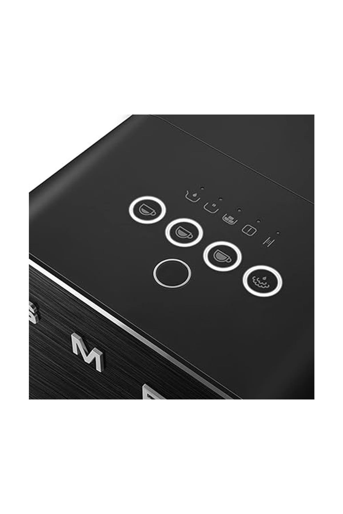SMEG 50'S Style BCC02 Espresso Otomatik Kahve Makinesi Full Black Mat