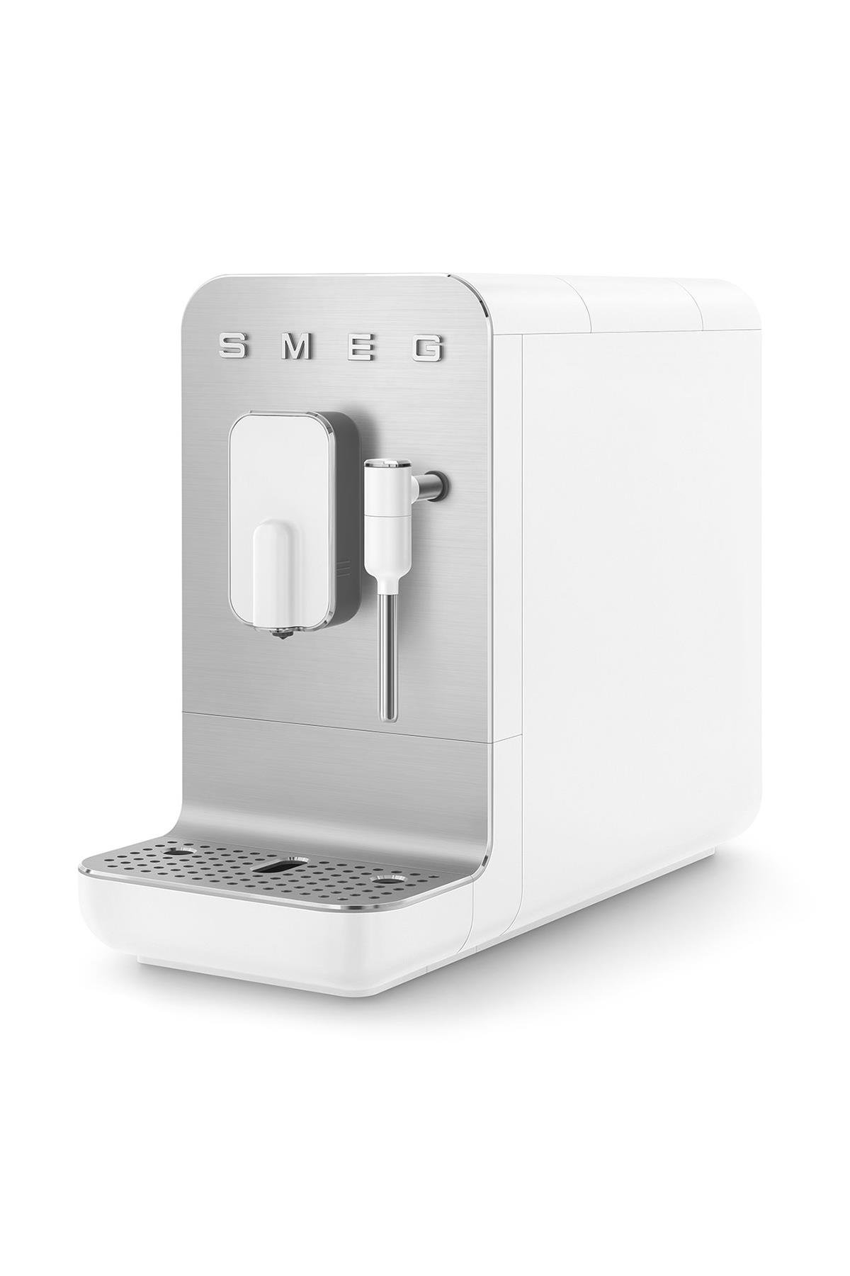 SMEG 50'S Style BCC02 Espresso Otomatik Kahve Makinesi Mat Beyaz