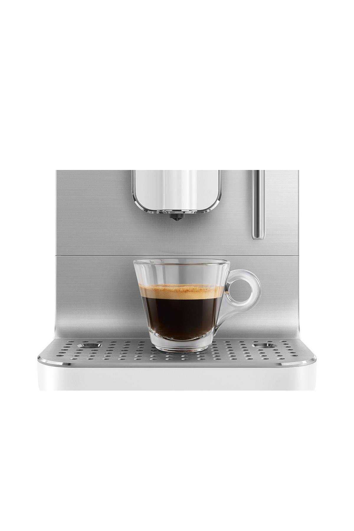 SMEG 50'S Style BCC02 Espresso Otomatik Kahve Makinesi Mat Beyaz