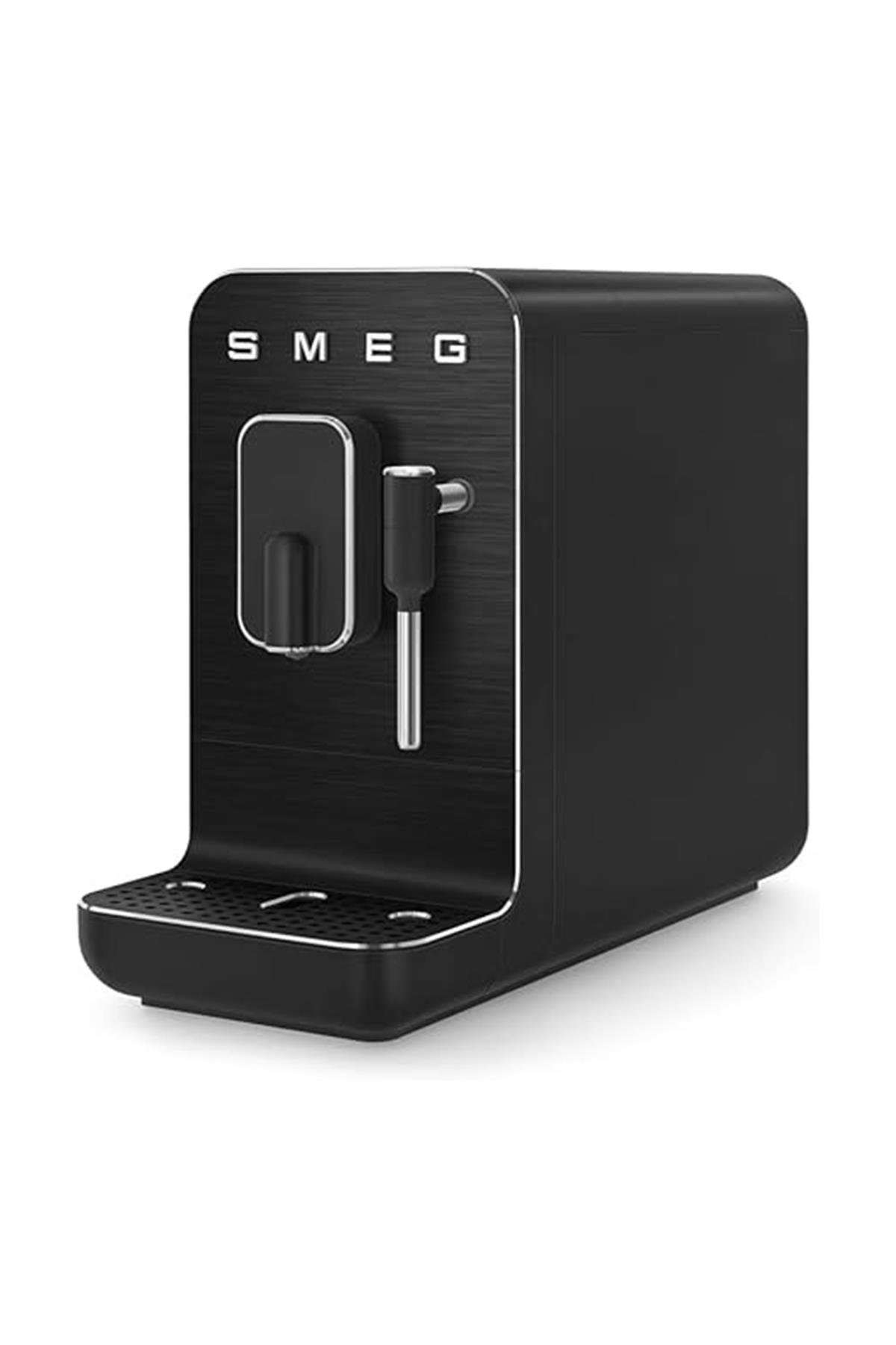 SMEG 50'S Style BCC02 Espresso Otomatik Kahve Makinesi Full Black Mat