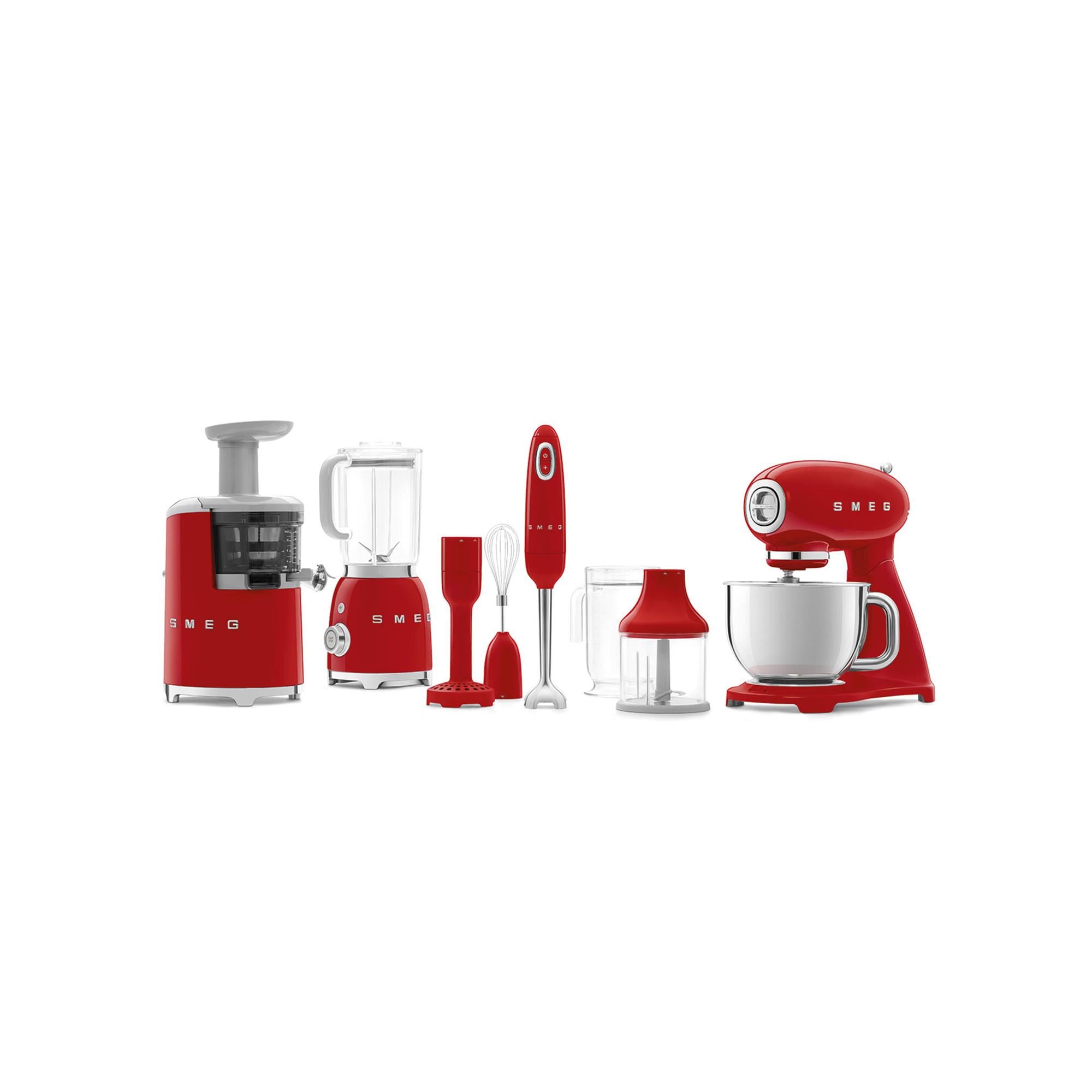 SMEG Full Body Kırmızı Mutfak Şefi Makinesi