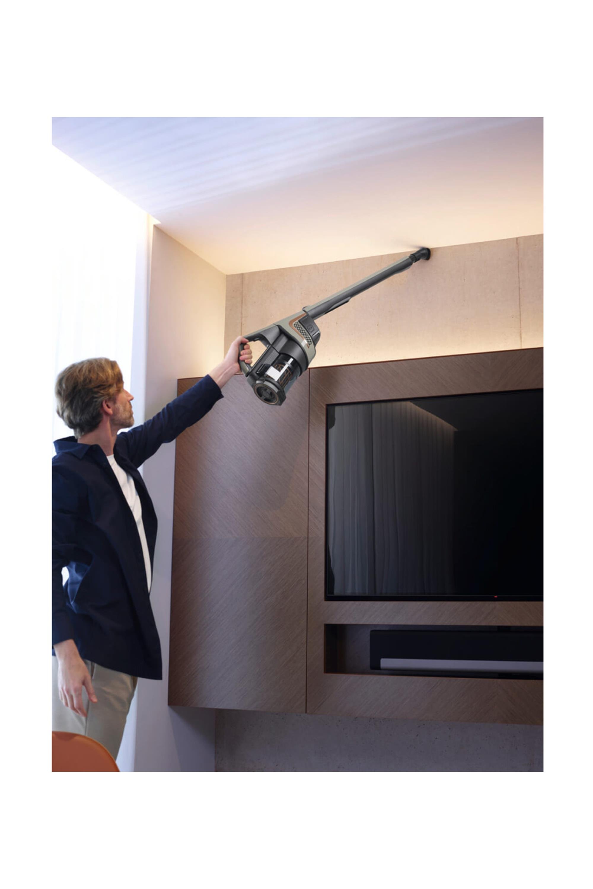 Triflex HX2 Performance Kaşmir Gri Dikey Elektrikli Süpürge