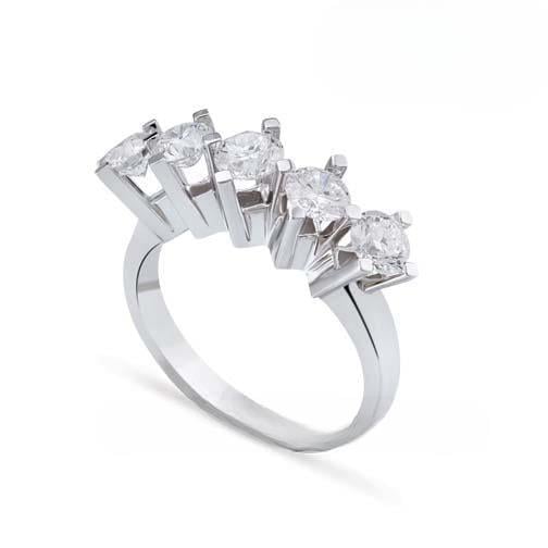  Beştaş Pırlanta Yüzük Modeli 1 Karat H Color