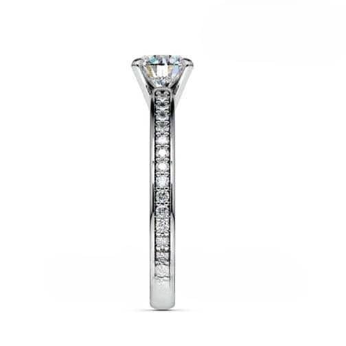 0.70 Karat F VS2 GIA Tektaş Yüzük Modeli