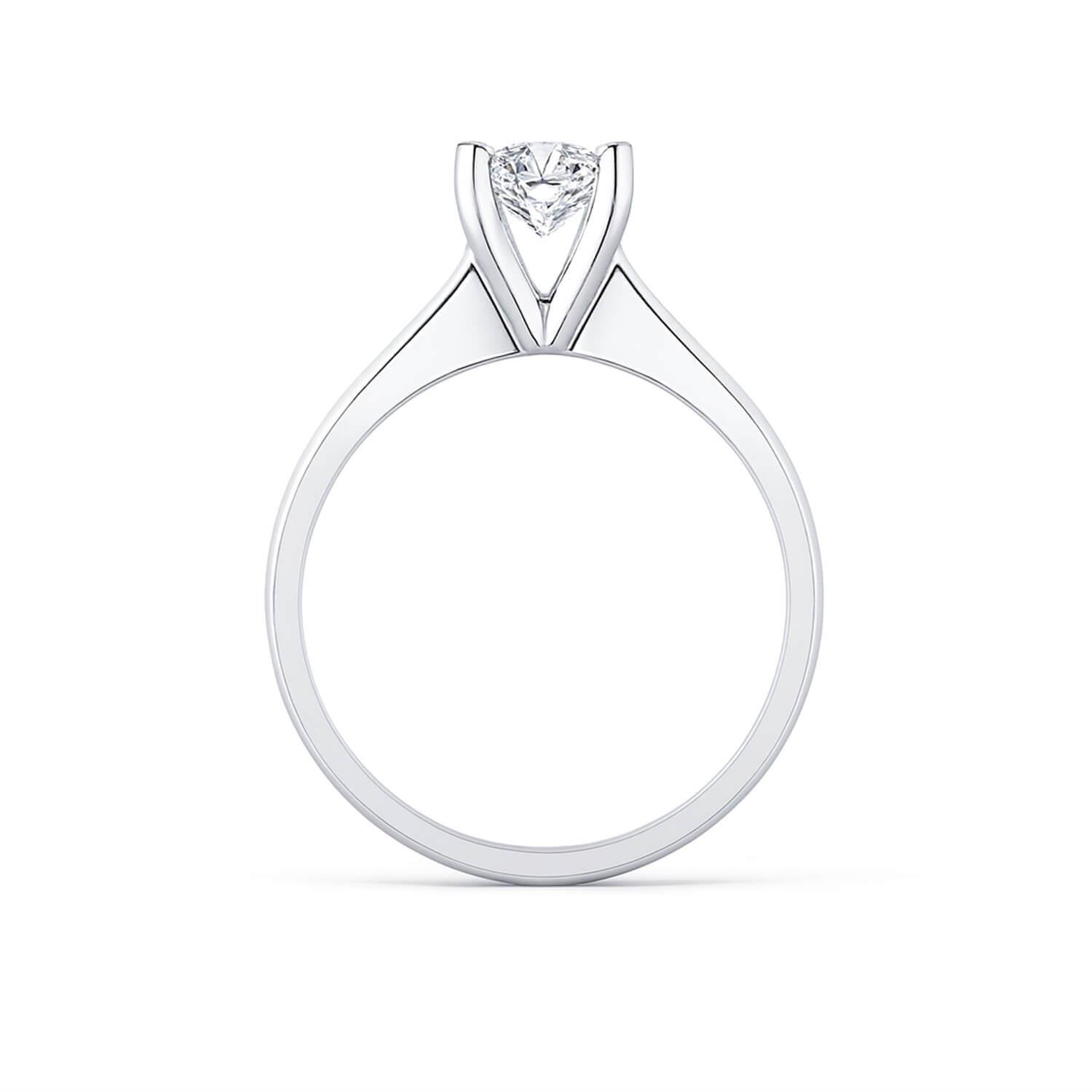 0.80 Karat F VS2 Tektaş Pırlanta Yüzük