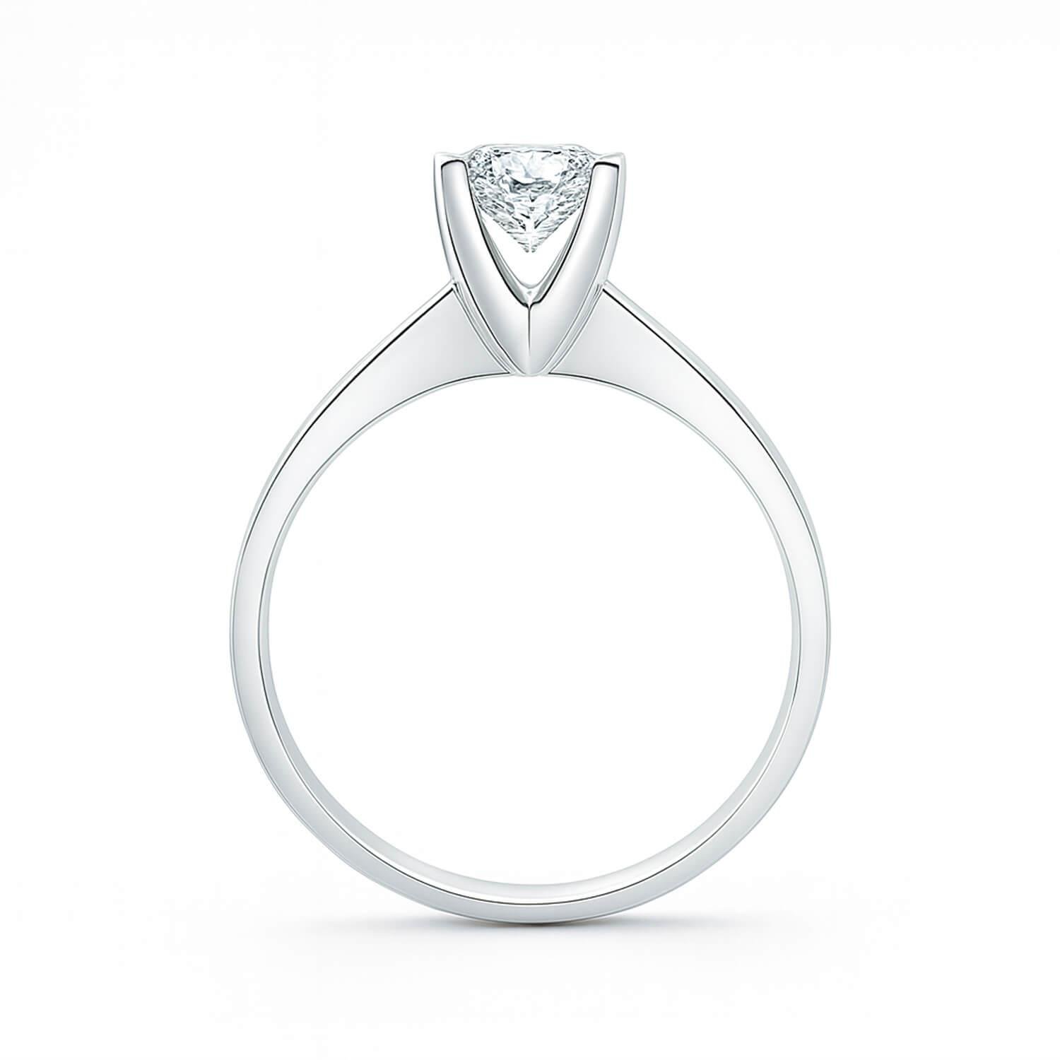 0.50 Karat D Renk HRD Pırlanta Tektaş Modeli