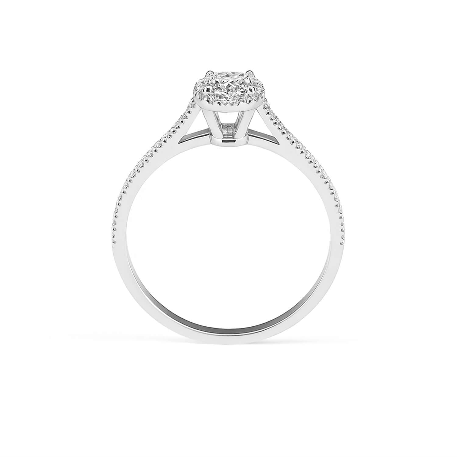 0.70 Karat G VS Oval Kesim Pırlanta Yüzük