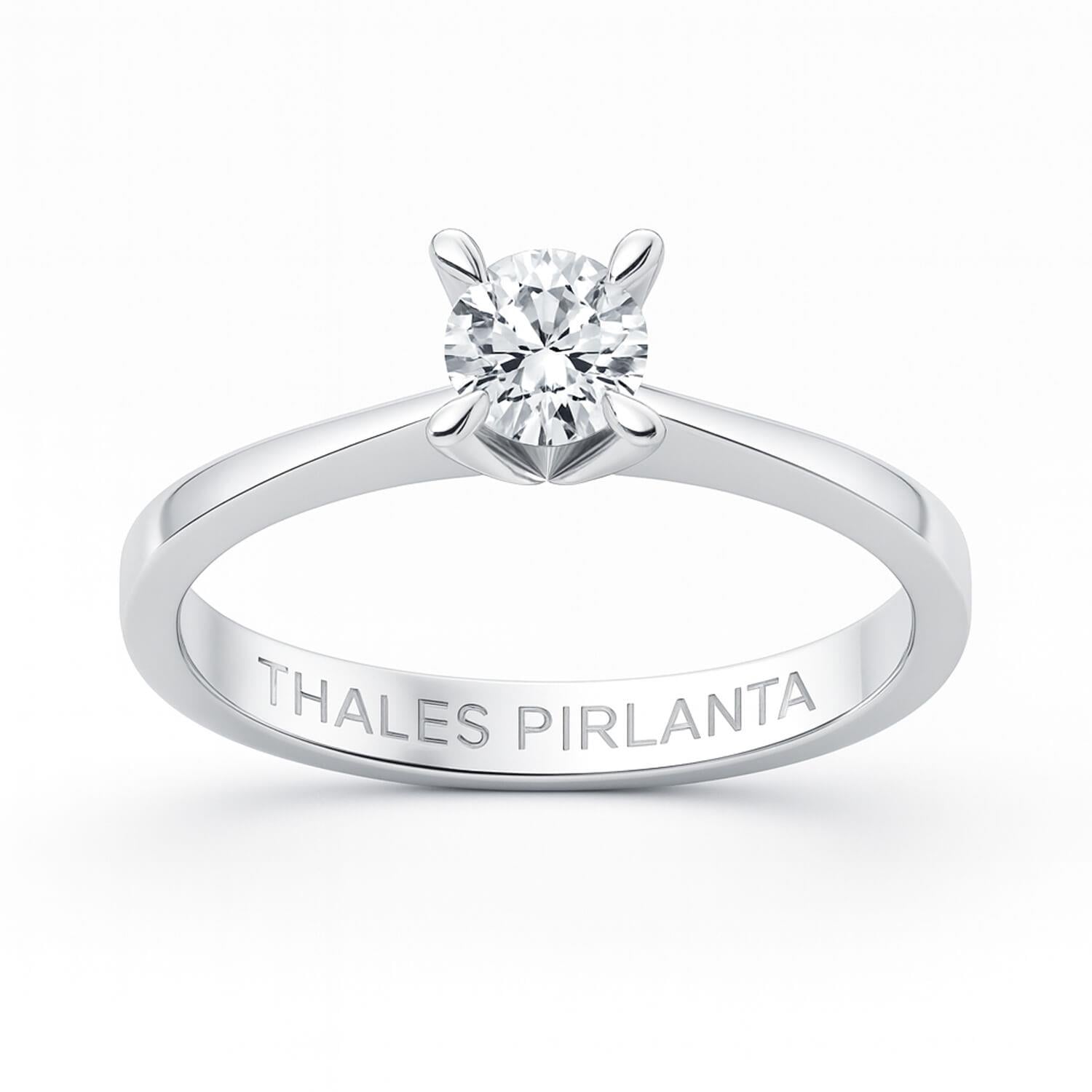 0.50 Karat D Renk HRD Pırlanta Tektaş Modeli