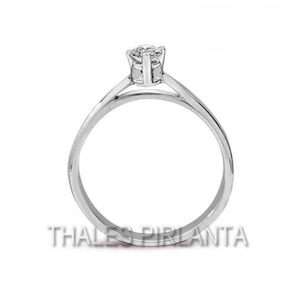 0.20 Karat G Renk Tek Taş Yüzük